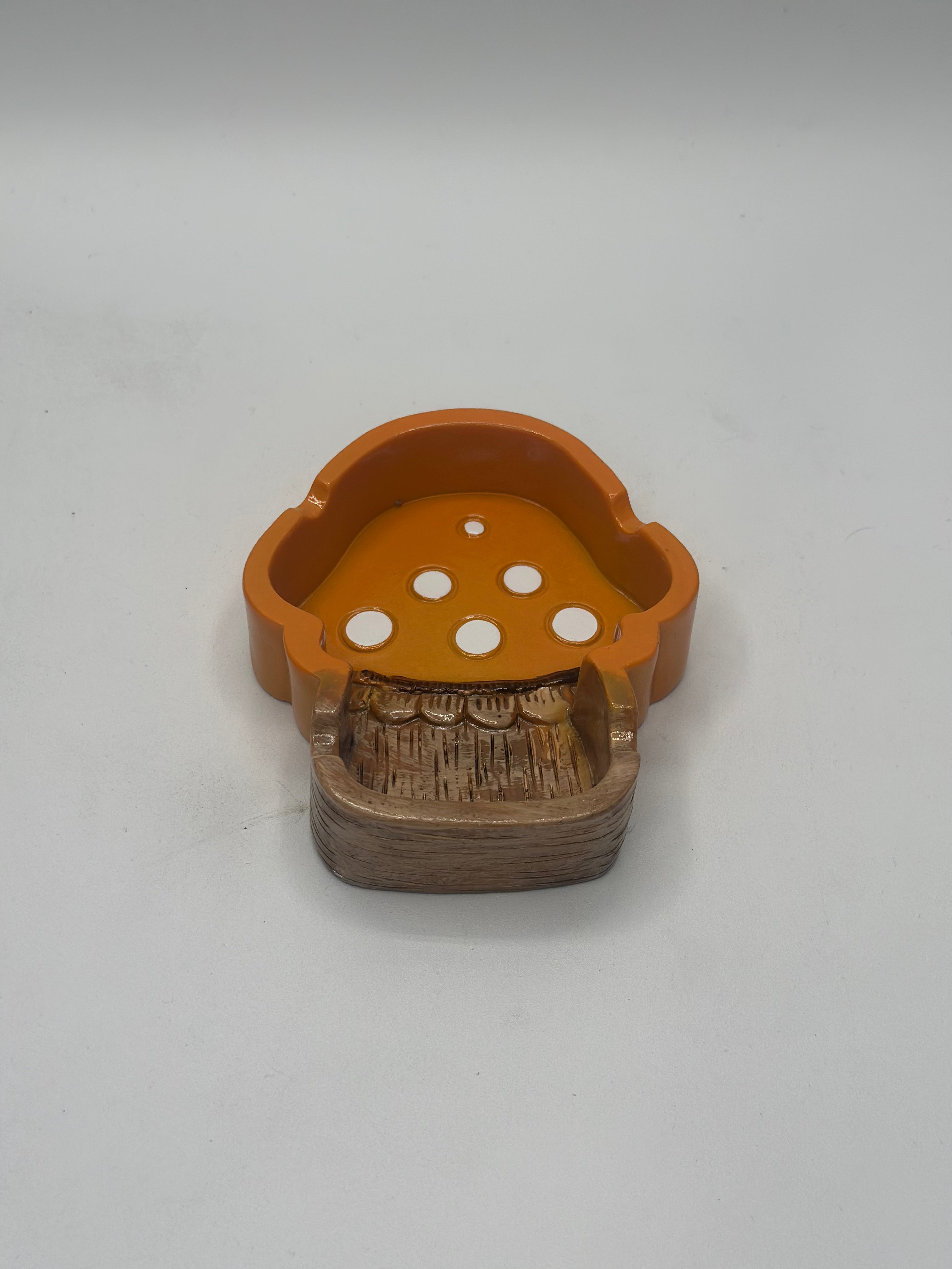 Ceramic Mushroom Fairy Ashtray - 6 Count Per Box
