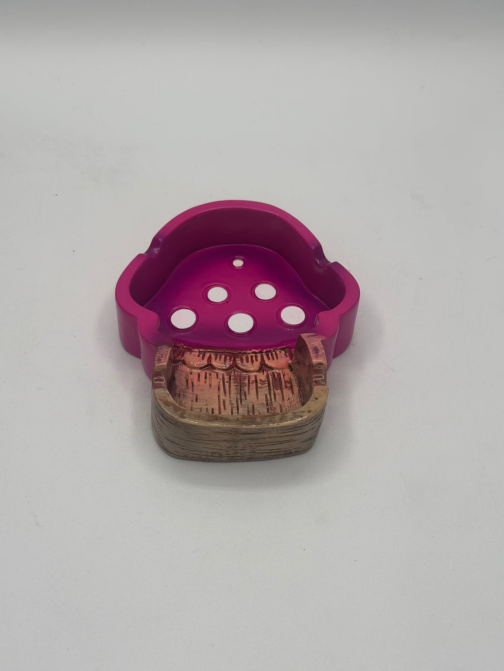 Ceramic Mushroom Fairy Ashtray - 6 Count Per Box
