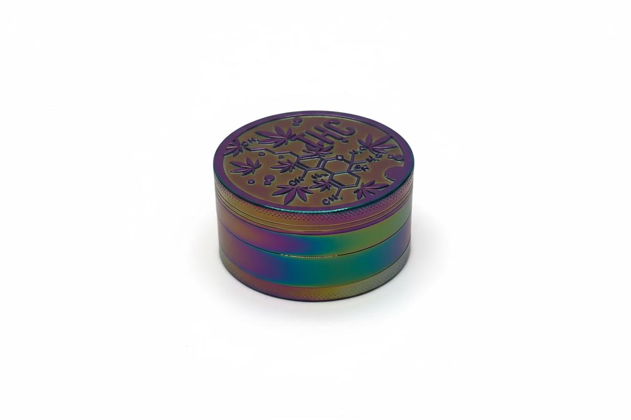 Tuff Shredder - 80*40mm Rainbow Grinder | Single Unit