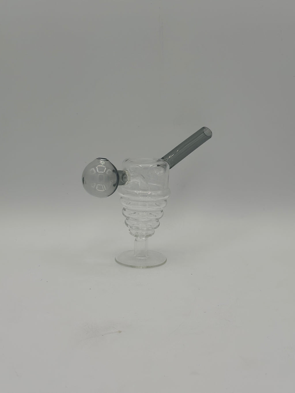 Small Fumed Glass Oil Burner | 5 Colors