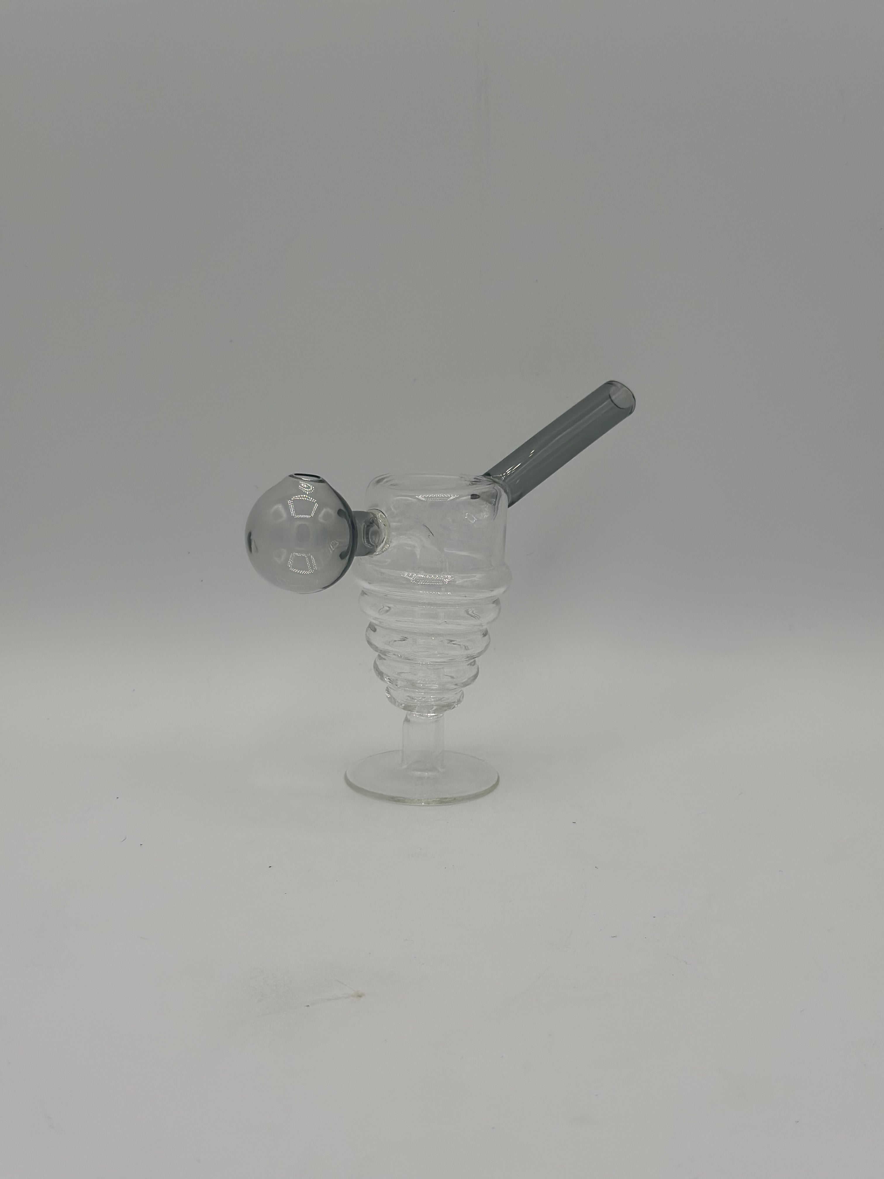 Small Fumed Glass Oil Burner | 5 Colors