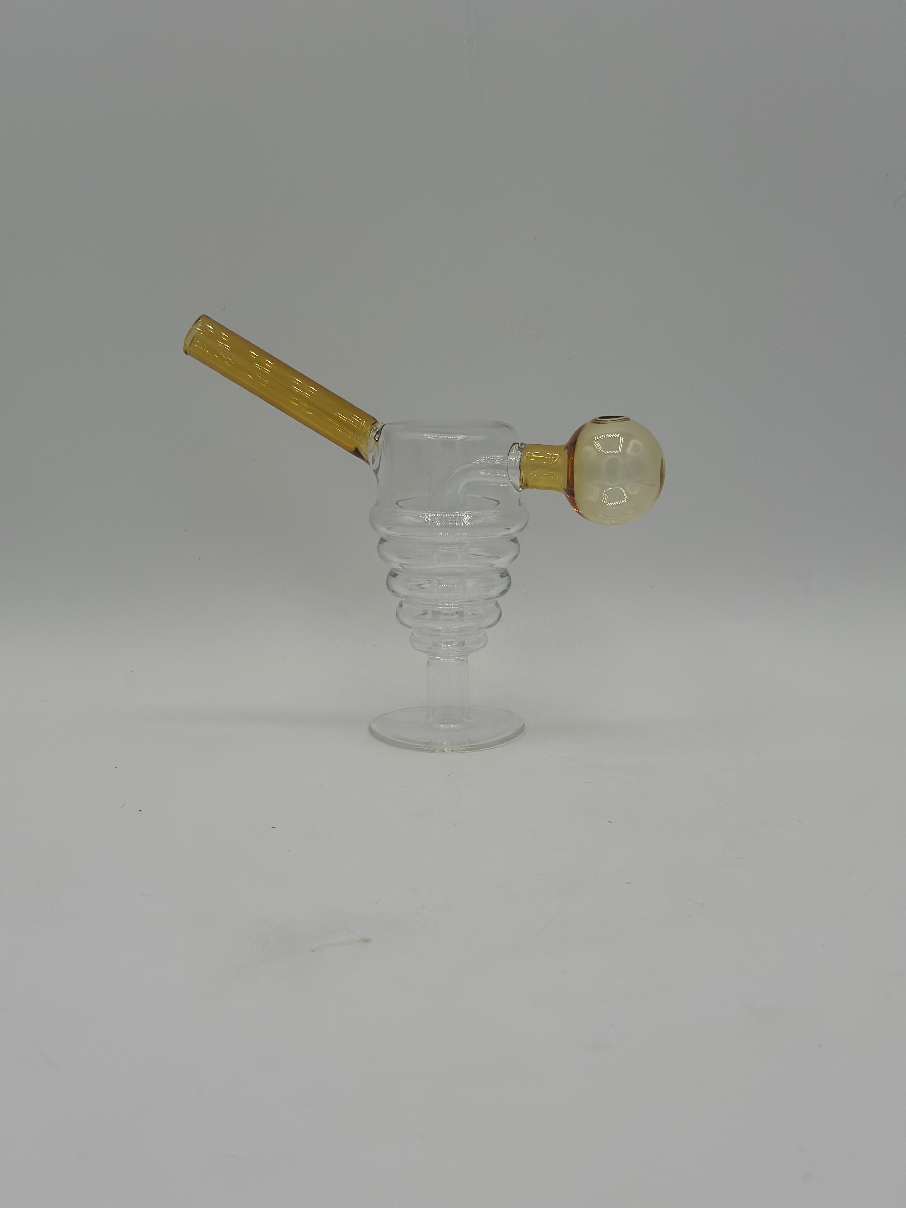 Small Fumed Glass Oil Burner | 5 Colors