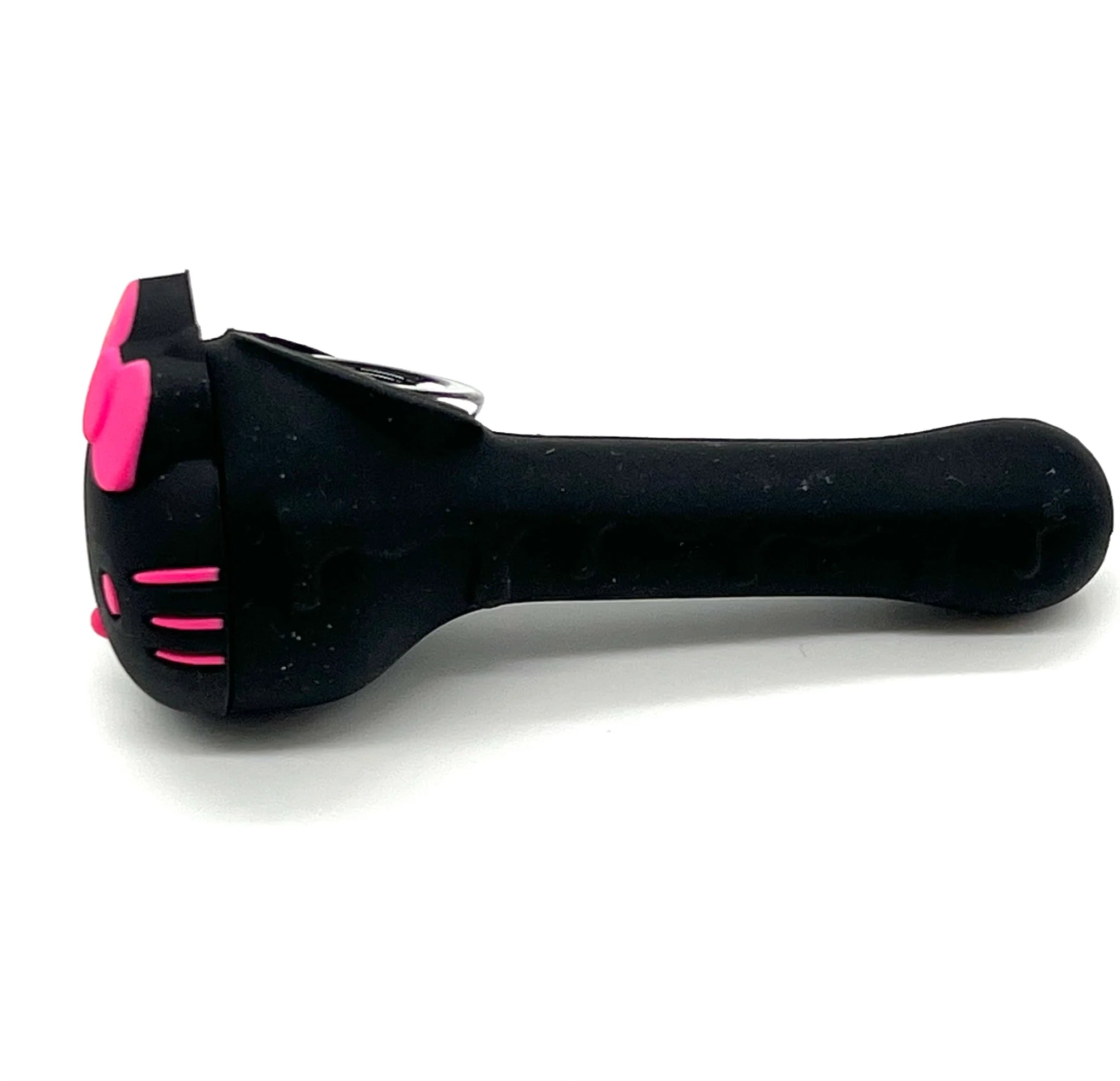 Silicone 3.5 Inches Kitty Hand Pipe with Glass Bowl | Weed Pipe | Assorted 2 Colors