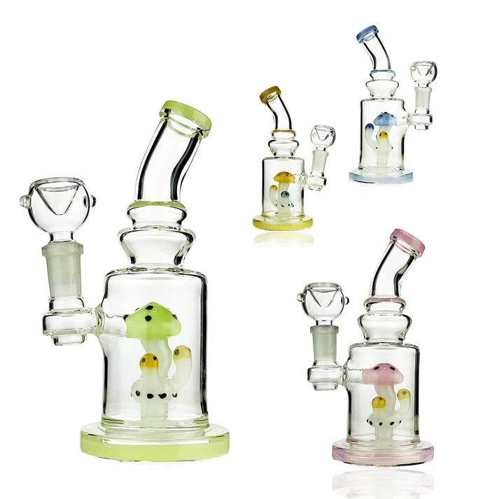 Waterpipe with Mushroom Rig Inside | WP5327