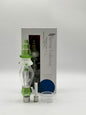 Nectar Collector - Curved Glass Nectar Collector with Screw-On Ceramic Tip & Dish Bowl | Single Unit