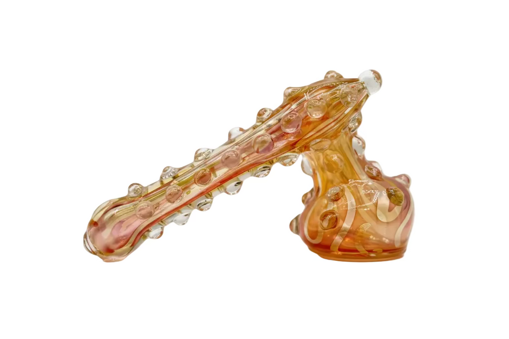 Spiky Hammer Glass Bubbler | 5 Inch | 130g | High-Demand Smoke Shop Item