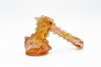 Spiky Hammer Glass Bubbler | 5 Inch | 130g | High-Demand Smoke Shop Item