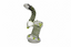 Clear bubbler with swirl  design | 5 Inch | 130gm