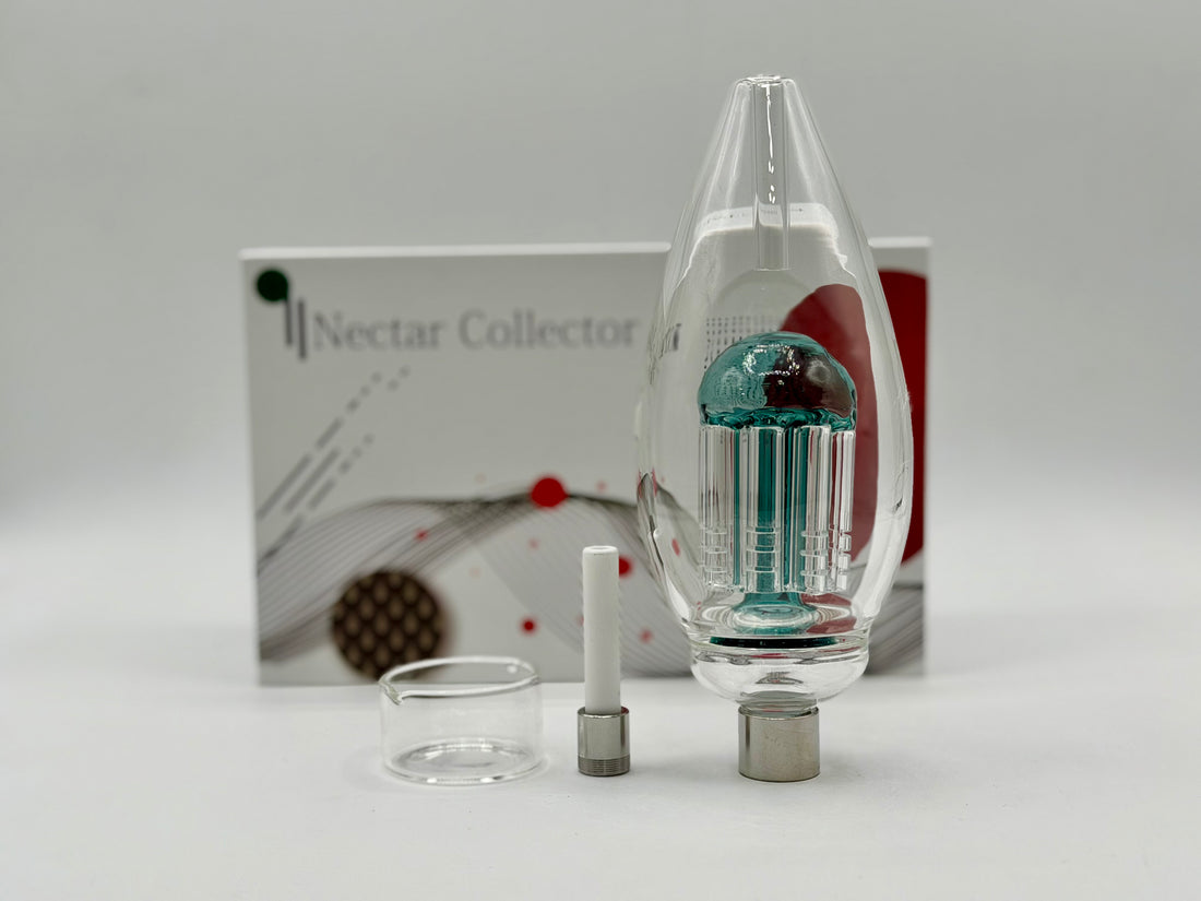 Bulb Nectar Collector with showerhead perc  | 5 colors | NC1299