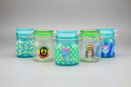 Glass Storage Jars with Silicone Gasket Airtight Lids | Box for Wholesale