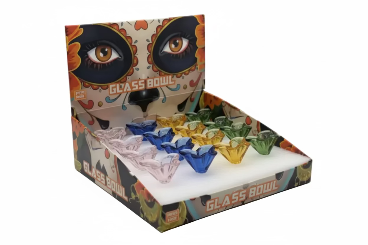Butterfly Shape Bowl Piece | Assorted Colors | Box of 16pcs | BOX Main image
