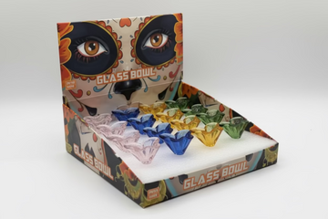 Butterfly Shape Bowl Piece | Assorted Colors | Box of 16pcs | BOX