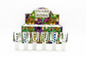Glass Bowl Piece – Clear Bowl w/ Color Dots | 9pc Box