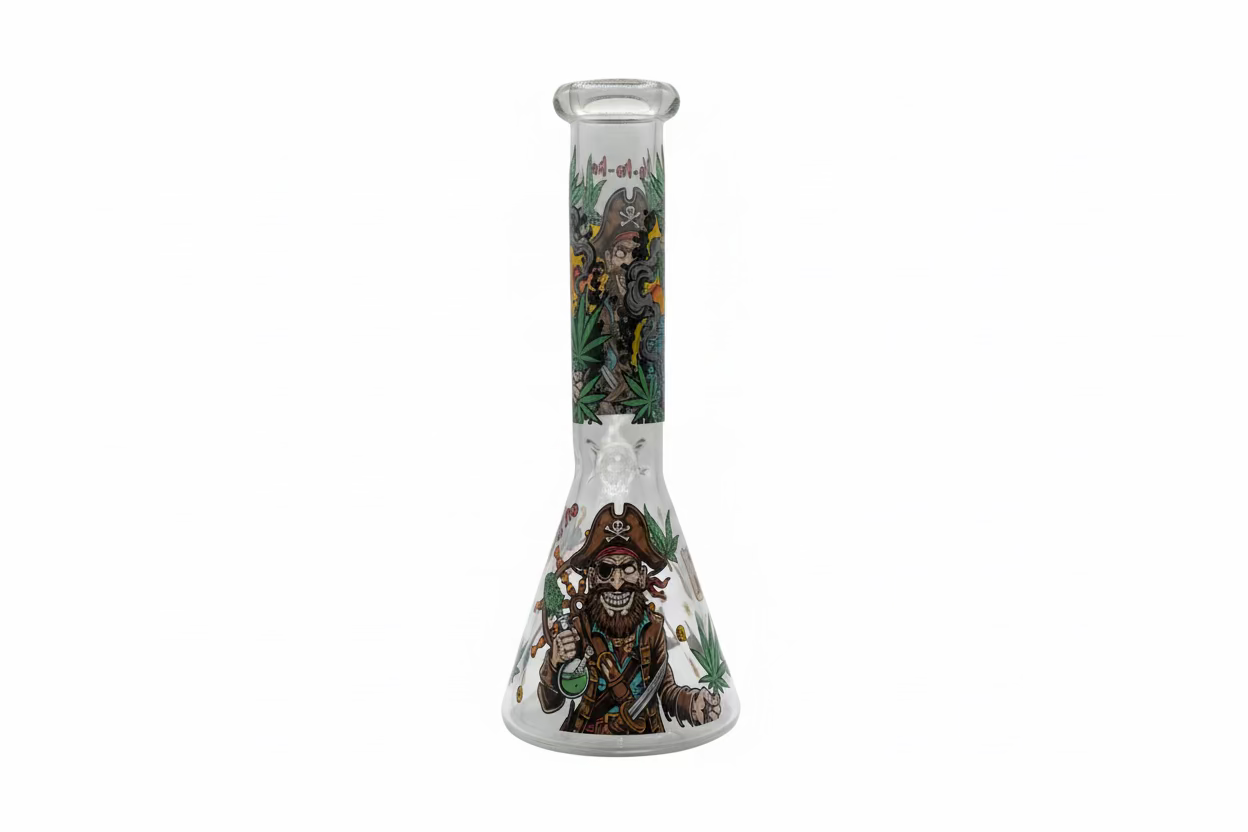 Anime Character 10″ Beaker Bong – Multiple Designs | Wholesale Glass