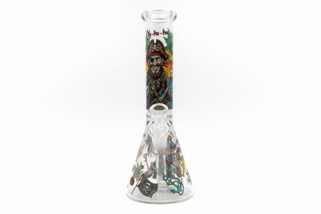 Anime Character 10″ Beaker Bong – Multiple Designs | Wholesale Glass