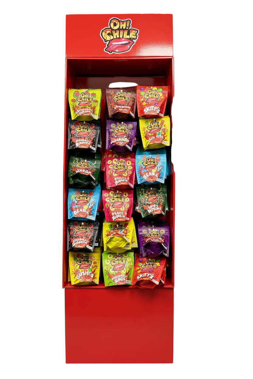 Oh! Chile | Display of 132 Units | 11 Flavors