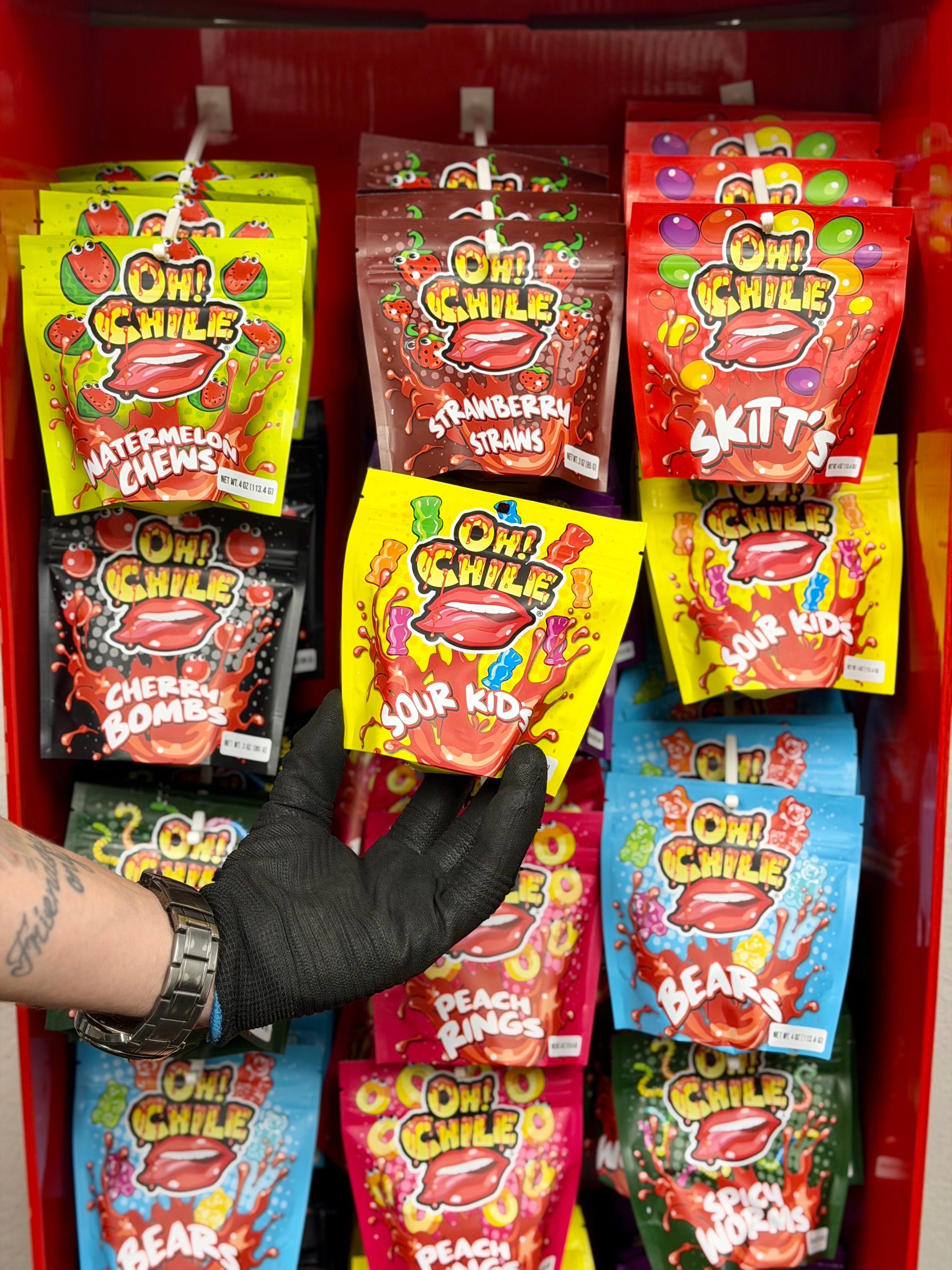 Oh! Chile | Display of 132 Units | 11 Flavors