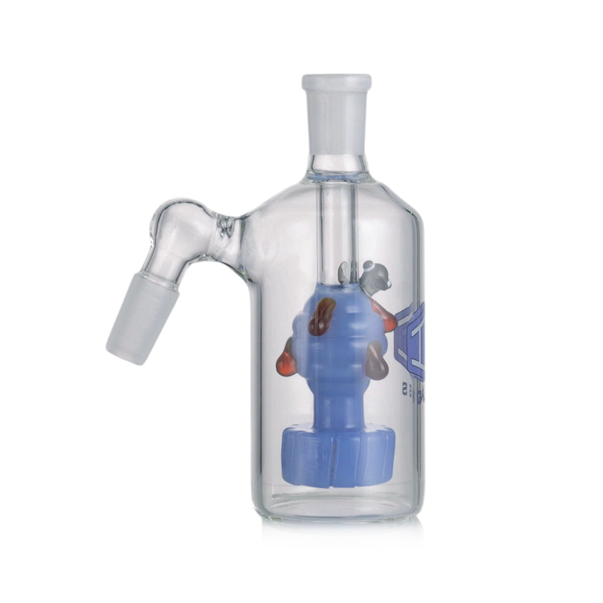 Ic glass honey drip ash catcher blue