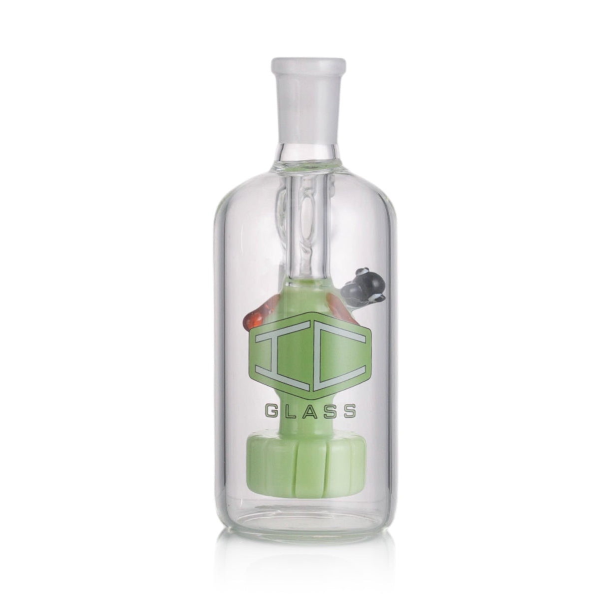 Ic glass honey drip ash catcher green 