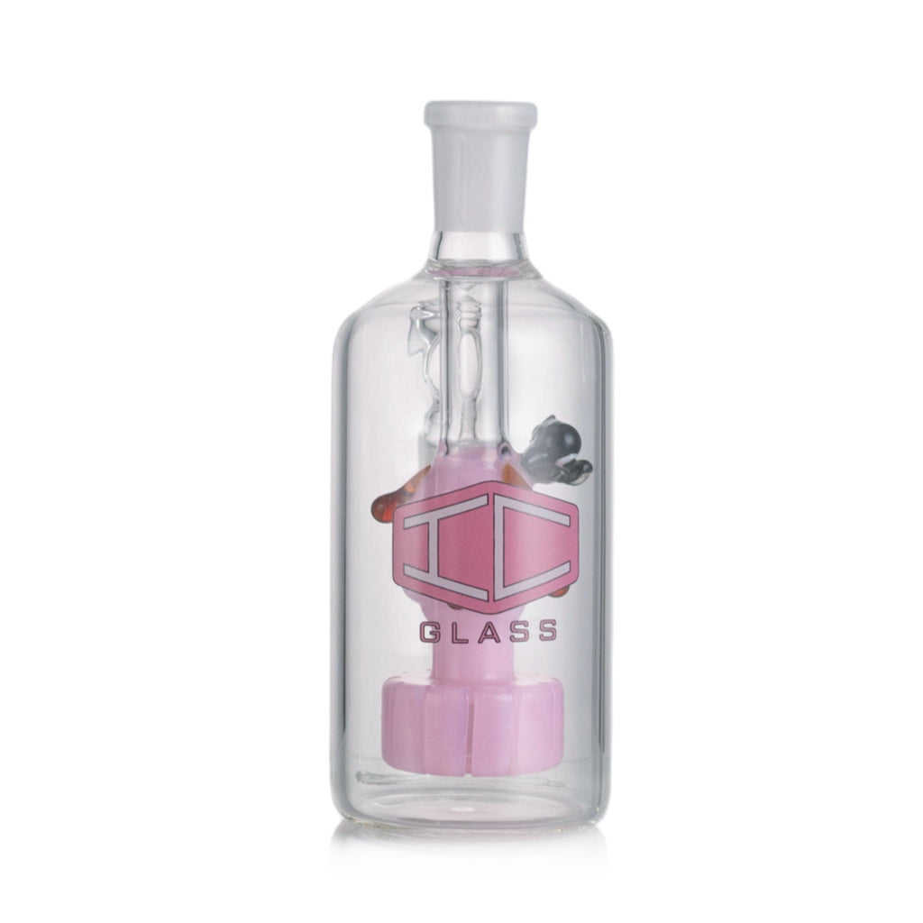 Ic glass honey drip ash catcher pink