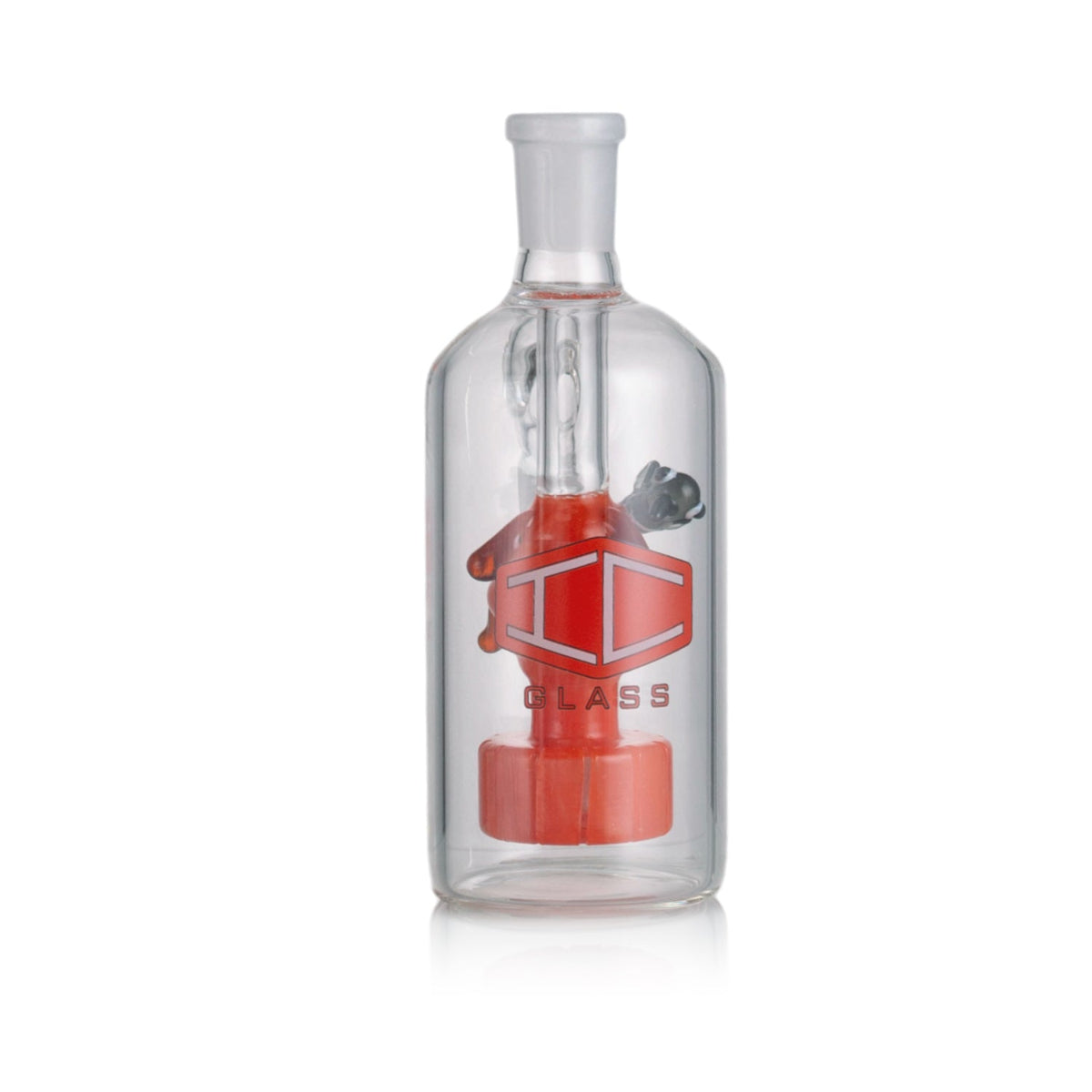Ic glass honey drip ash catcher red