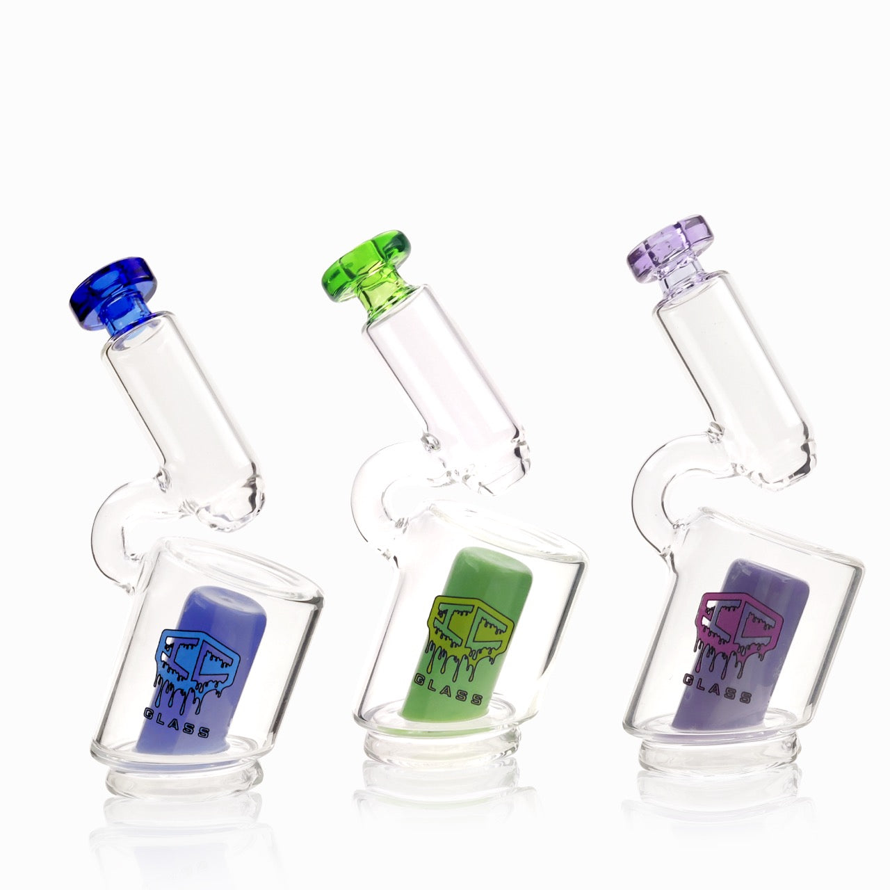 IC Glass | Puffco Attachment Recycler 6.3 Inch | ICPU92