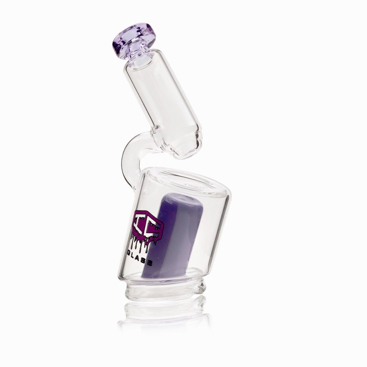IC Glass | Puffco Attachment Recycler 6.3 Inch | ICPU92 Secondary image