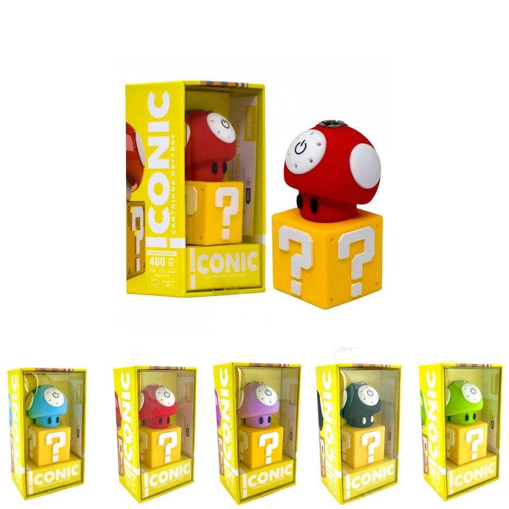 Iconic Game Character Cartridge Battery - USB-C & 510 Thread | Wholesale