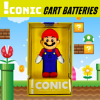 Iconic - Game Character Cartridge Battery | USB-C & 510 Thread | Single Unit