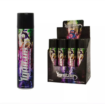 Ignitus Premium Refined Butane 7X – 12 Count (300ml)