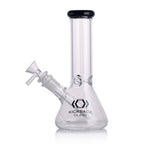 Kickback Glass 8'' Beaker Bong with Colored Lip – Wholesale Smoking Accessories|KB1036