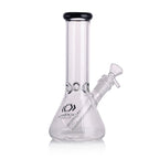 Kickback Glass 8'' Beaker Bong with Colored Lip – Wholesale Smoking Accessories|KB1036