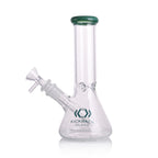 Kickback Glass 8'' Beaker Bong with Colored Lip – Wholesale Smoking Accessories|KB1036