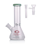 Kickback Glass 8'' Beaker Bong with Colored Lip – Wholesale Smoking Accessories|KB1036