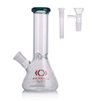 Kickback Glass 8'' Beaker Bong with Colored Lip – Wholesale Smoking Accessories|KB1036