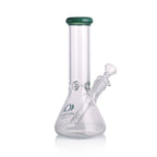Kickback Glass 8'' Beaker Bong with Colored Lip – Wholesale Smoking Accessories|KB1036