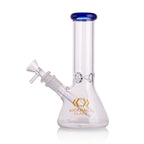 Kickback Glass 8'' Beaker Bong with Colored Lip – Wholesale Smoking Accessories|KB1036