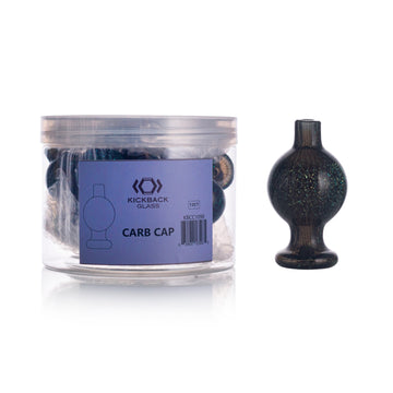 KICKBACK GLASS - Dichroic carb caps | 12units/Jar | JAR