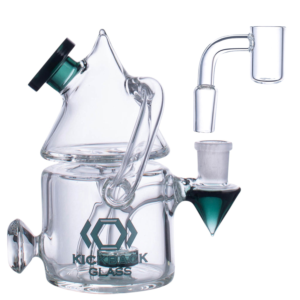 KICKBACK GLASS - Diamond Button Rig | KBRI1020