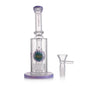 KICKBACK GLASS water pipe with metric percolator and bowl