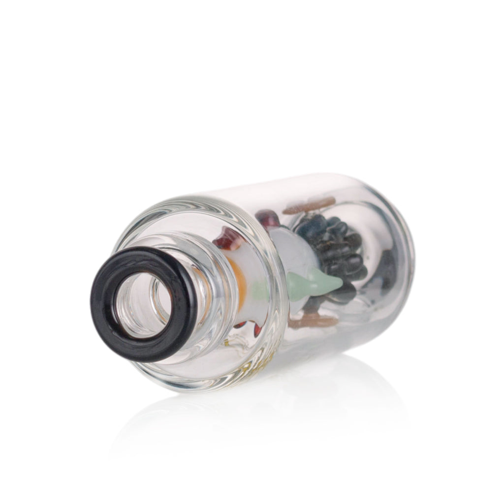 KICK BACK GLASS Puffco Peak attachment with rocket