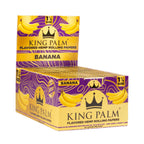 King Palm Flavored Hemp Rolling Papers - 1-1/4 Size | 50 Booklet Per Box