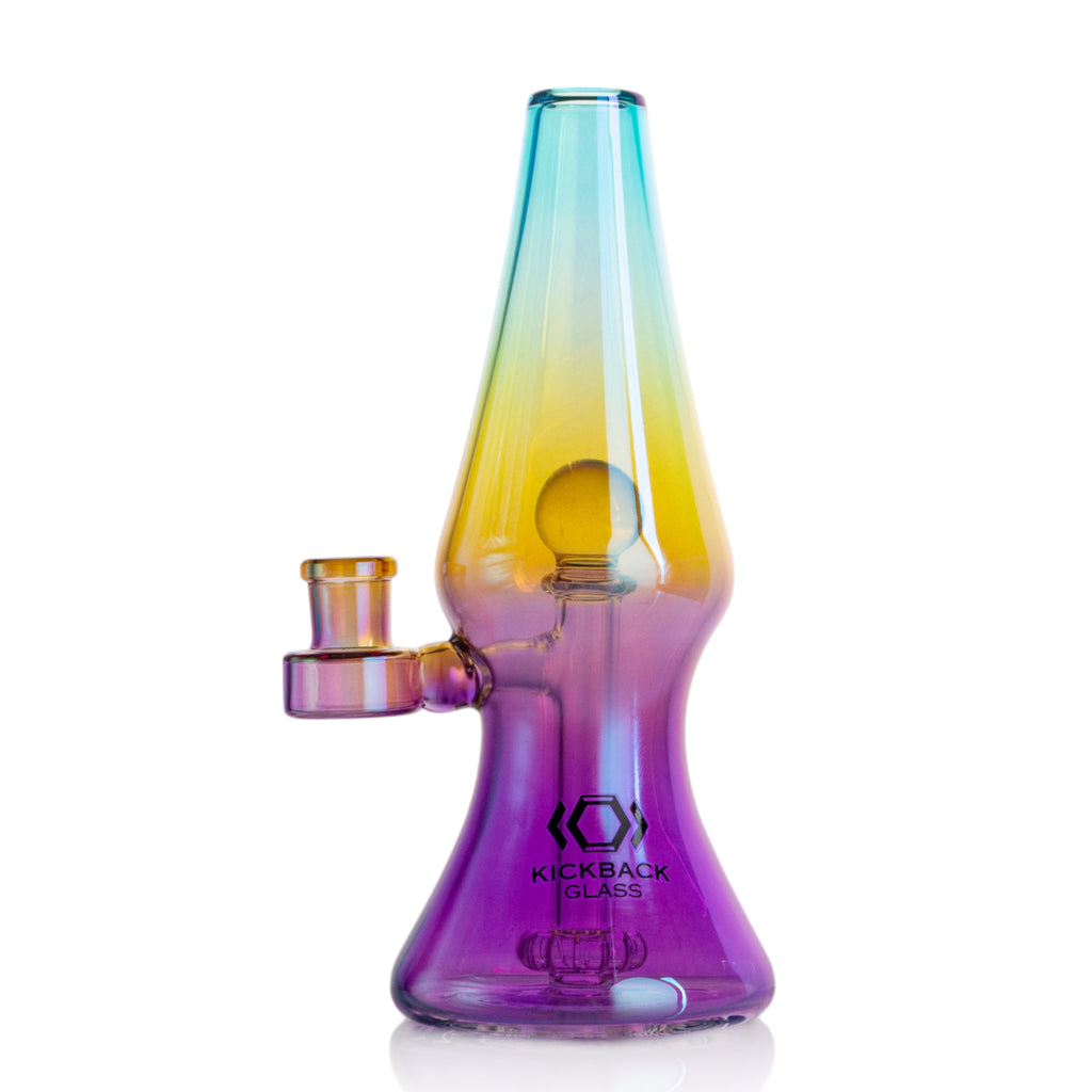 Water Pipe with Banger - KICKBACK GLASS Lava Lamp Design | Wholesale Smoking Accessories Distributor in California | KB1038