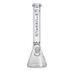 Kickback Glass 16'' beaker bong front