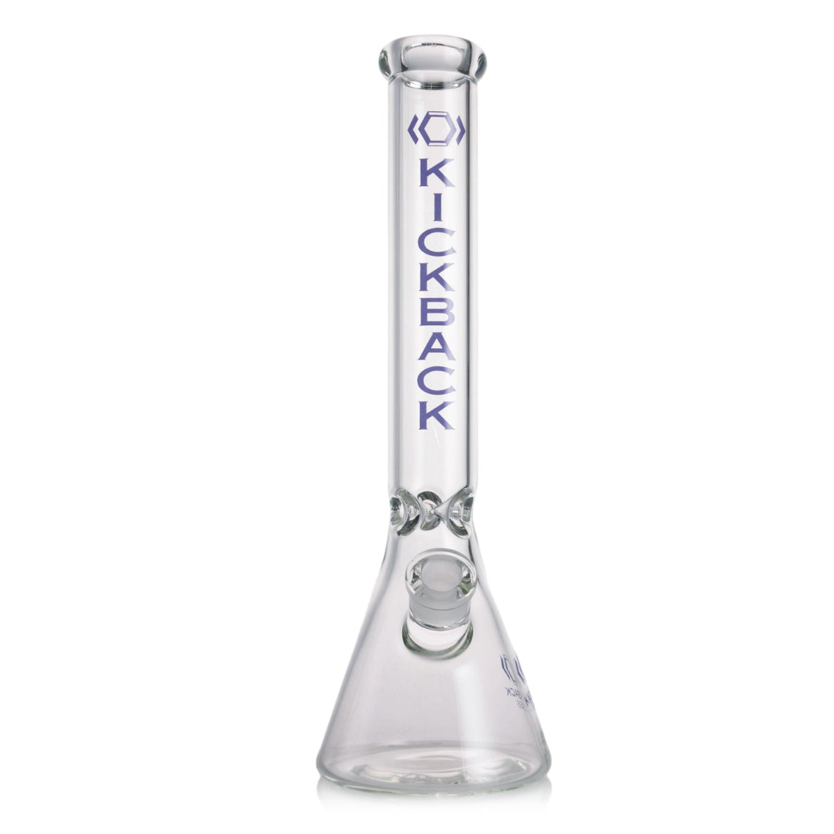 Kickback Glass 16'' beaker bong front