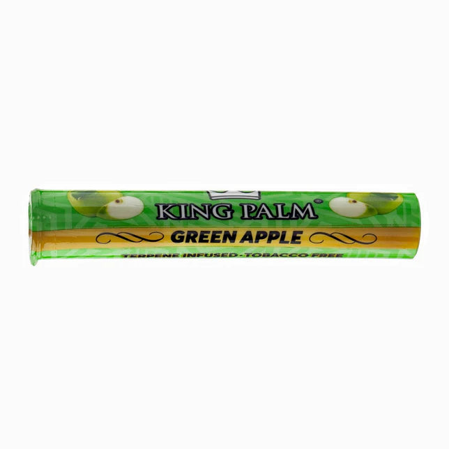 King Palm Wraps - Mini Roll Singles - Green Apple