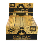 King Palm Flavored Hemp Rolling Papers - King Size | 22 Booklet Per Box