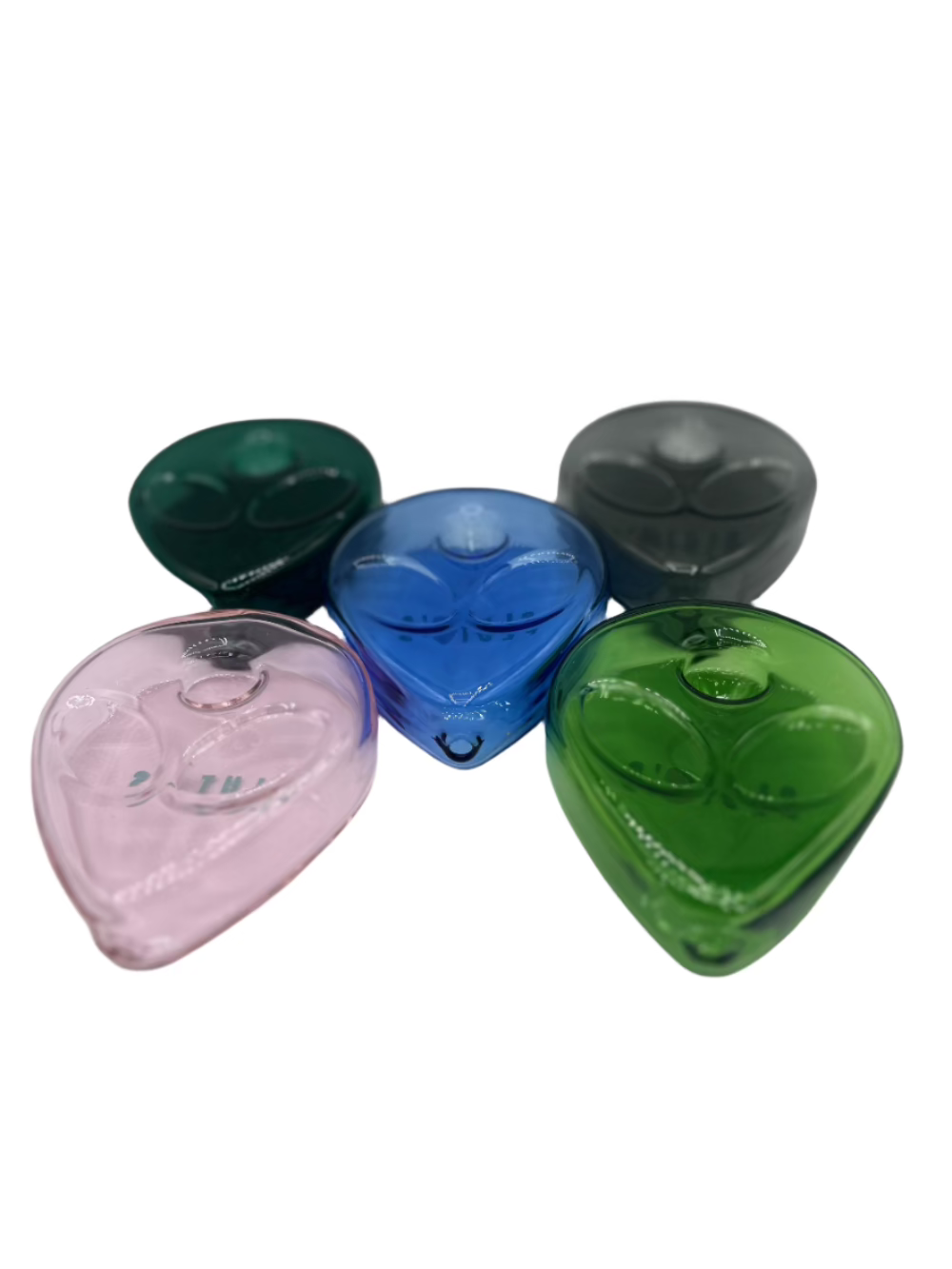 King Pluto – Alien Head Hand Pipe | 5 Colors Main image