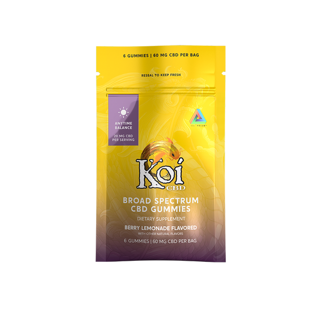 Koi Broad Spectrum CBD Gummies | 6 COUNT