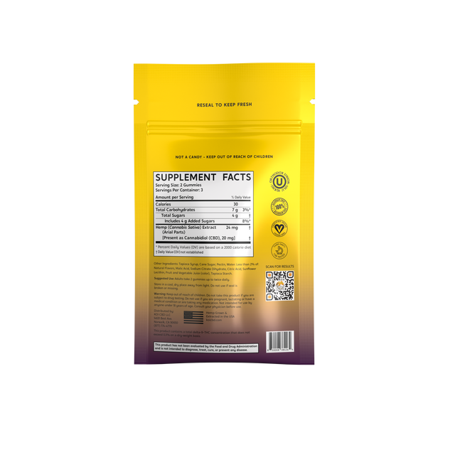 Koi Broad Spectrum CBD Gummies | 6 COUNT